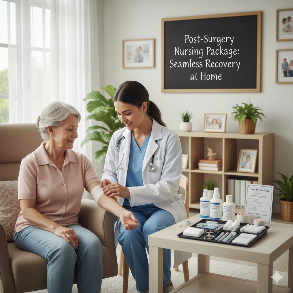 Home nursing care for patient